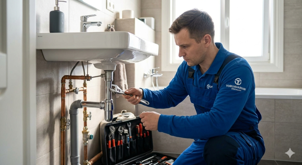 torutööd korteris Tallinnas ja sanitaartehnika paigaldus